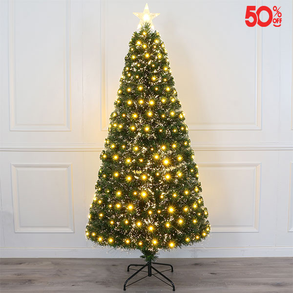 <h4>Fiber Optic Christmas tree<br>